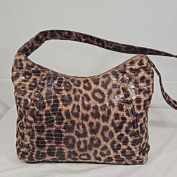 Pinky Bags Pinky Bagsby Pinky Leopard Print Shoulder Bag Bfpm6276